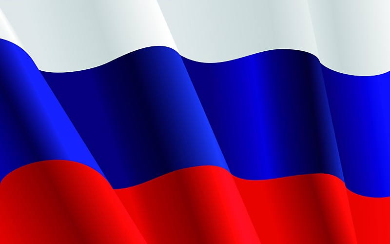 Флаг РФ, шелк, 150х225 см